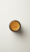 Soy Wax Candle in Amber Glass Jar